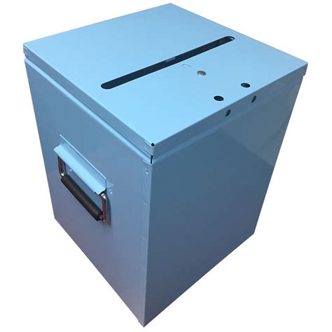 large metal ballot box